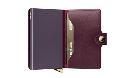 Premium Miniwallet Dusk Bordeaux