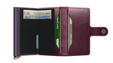 Premium Miniwallet Dusk Bordeaux